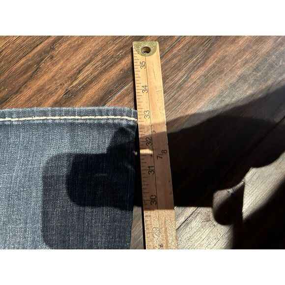 Rock Revival Women’s Size 27 Luna Easy Boot Cut Blue Jeans - Picture 5 of 7